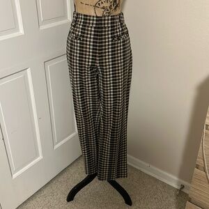 Maeve by Anthropologie Slim Fitting Plaid Ankle pant